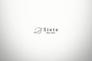 KOHana_DESIGN (diesel27)さんの美容室「Siete」のロゴへの提案