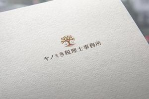 KOHana_DESIGN (diesel27)さんの新規開業の税理士事務所のロゴ「ヤノミき税理士事務所」への提案