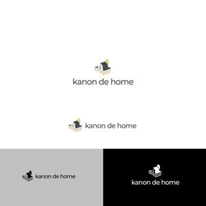 KOHana_DESIGN (diesel27)さんの工務店の一般住宅ブランド「kanon de home」のロゴへの提案