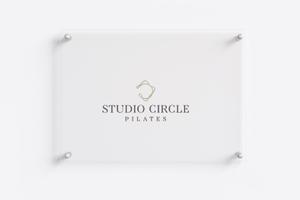 KOHana_DESIGN (diesel27)さんのピラティススタジオ「STUDIO CIRCLE」のワード＋シンボルロゴへの提案