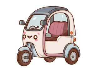 ぽんぽん (haruka0115322)さんのアジアのバイク「トゥクトゥク」をモチーフにしたキャラクター制作への提案