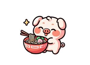 ぽんぽん (haruka0115322)さんのまつやま帆立豚骨ラーメン　一誠のキャラクターへの提案