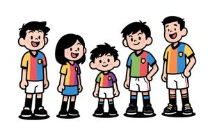 ぽんぽん (haruka0115322)さんのフットサル大会のキャラクター制作への提案
