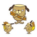 dwork (dwork)さんの芋けんぴの商品キャラクター　芋犬（いもけん）くんのデザインへの提案