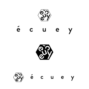 有限会社エピカリス (KAGAWA)さんのアパレルショップサイト「écuey」のロゴへの提案