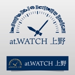 有限会社エピカリス (KAGAWA)さんの都内時計店「at.WATCH 上野」のロゴへの提案