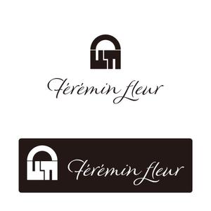 有限会社エピカリス (KAGAWA)さんのアパレルショップサイト「Férémin fleur」のロゴへの提案