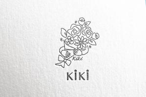 ambrose design (ehirose3110)さんのフラワーショップ「KIKI」のロゴへの提案