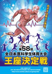 Zip (k_komaki)さんの全日本医科学生体育大会のポスターのデザインへの提案
