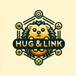userusersnoop (userusersnoop)さんのアニマルカフェ「Hug＆Link」のロゴへの提案