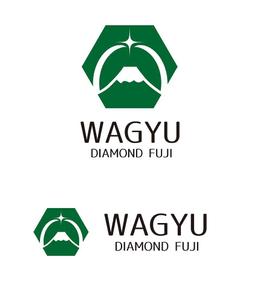 田中　威 (dd51)さんのオリジナルブランド和牛『WAGYU DIAMOND FUJI』のロゴへの提案