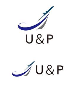 田中　威 (dd51)さんの航空関連事業を営む「U＆P」のロゴへの提案