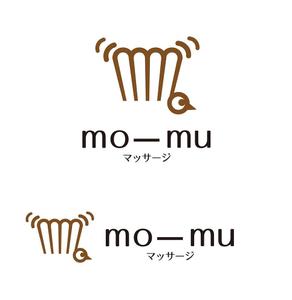 田中　威 (dd51)さんのマッサージ（リラクゼーションサロン）「ｍｏ-ｍｕ」のロゴへの提案