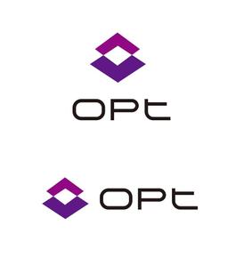 田中　威 (dd51)さんのシンプル＆高品質なビジネス仕様の滞在施設「Opt」のロゴ（看板）への提案