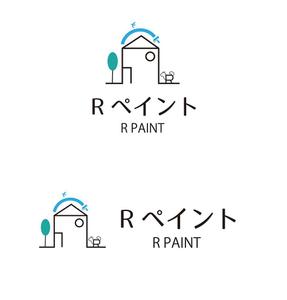 田中　威 (dd51)さんの戸建て塗装事業【Rペイント】のロゴへの提案