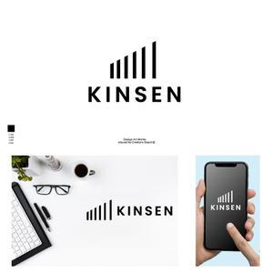 red3841 (red3841)さんのリフォームリノベーション事業/空間デザインブランド「KINSEN」のロゴへの提案