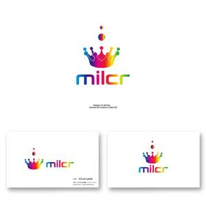 red3841 (red3841)さんの新規アパレルブランド「milcr」のロゴデザインへの提案