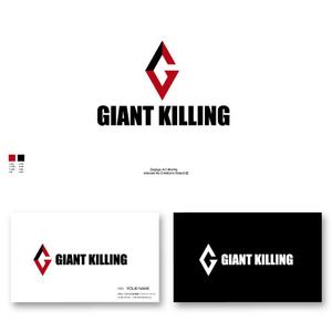 red3841 (red3841)さんのパーソナルトレーニングジム"GIANT KILLING"ロゴ、デザインへの提案