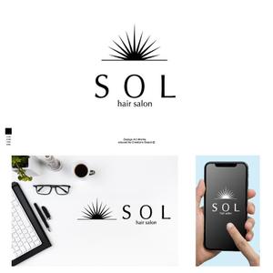 red3841 (red3841)さんの美容室　SOL ロゴへの提案