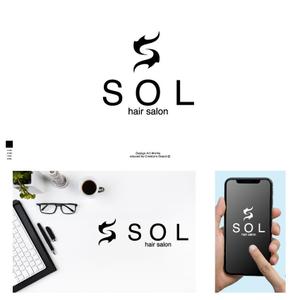 red3841 (red3841)さんの美容室　SOL ロゴへの提案