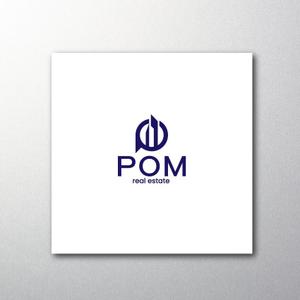 red3841 (red3841)さんの不動産会社『POM』のロゴ作成への提案