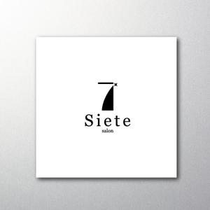 red3841 (red3841)さんの美容室「Siete」のロゴへの提案