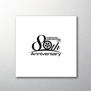 red3841 (red3841)さんの創立80周年記念ロゴの作成への提案