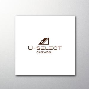 red3841 (red3841)さんのカフェ「U-SELECT CAFE & DELI」のロゴとロゴイラストマークへの提案