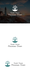 cozzy (cozzy)さんの長期滞在型ゲストハウス「Guest House Mizusawa Onsen」のロゴへの提案
