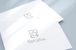 TYPOGRAPHIA (Typograph)さんの不動産事業「Opt.plus.」ロゴ制作への提案