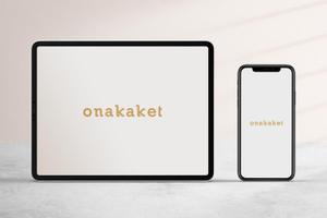 TYPOGRAPHIA (Typograph)さんのガーゼケットブランド「onakaket」のロゴへの提案