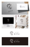 TYPOGRAPHIA (Typograph)さんのeyesalon Liliaのロゴ製作依頼への提案