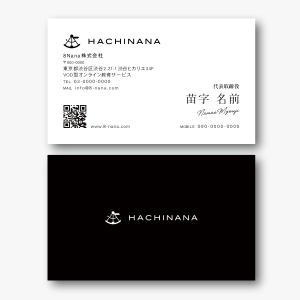 TYPOGRAPHIA (Typograph)さんの8Nana株式会社の名刺への提案