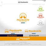 okam- (okam_free03)さんの食肉加工会社「thanksmile」のロゴへの提案