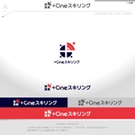 okam- (okam_free03)さんの研修サービス「＋One スキリングサービス」のロゴ作成への提案