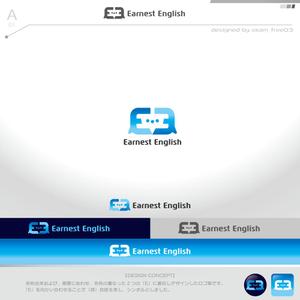 okam- (okam_free03)さんの英会話スクール　Earnest English ロゴへの提案