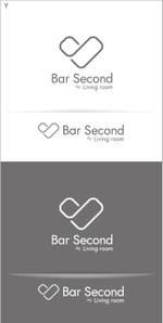 k_31 (katsu31)さんのBAR（店舗）「Bar Second ≒ Living room」ロゴへの提案