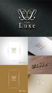 k_31 (katsu31)さんのキャバクラの店名「Club Luxe」（クラブリュクス）のロゴへの提案