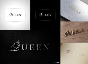 k_31 (katsu31)さんのキャバクラ『QUEEN』のロゴへの提案