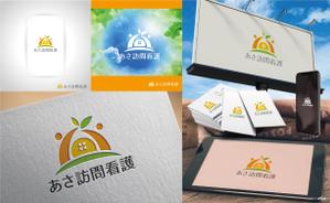 k_31 (katsu31)さんの訪問看護ステーション「あさ訪問看護」のロゴとフォントへの提案