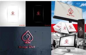 k_31 (katsu31)さんのポーカーバー「Kings Club」のロゴへの提案