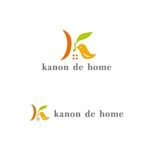 otanda (otanda)さんの工務店の一般住宅ブランド「kanon de home」のロゴへの提案