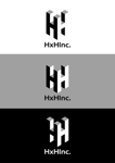 taka design (taka_design)さんの会社ロゴ、アルファベットの「H」を二つ使用したロゴへの提案