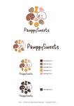 taka design (taka_design)さんの新ブランド　ペットスイーツ　「Pawppy Sweets」ロゴ制作への提案