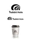taka design (taka_design)さんの新規オープン予定のカフェ「Rabbit Hole Cafe（ラビットホールカフェ）」のロゴデザインへの提案