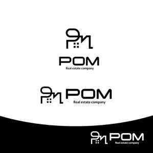KOZ-DESIGN (saki8)さんの不動産会社『POM』のロゴ作成への提案