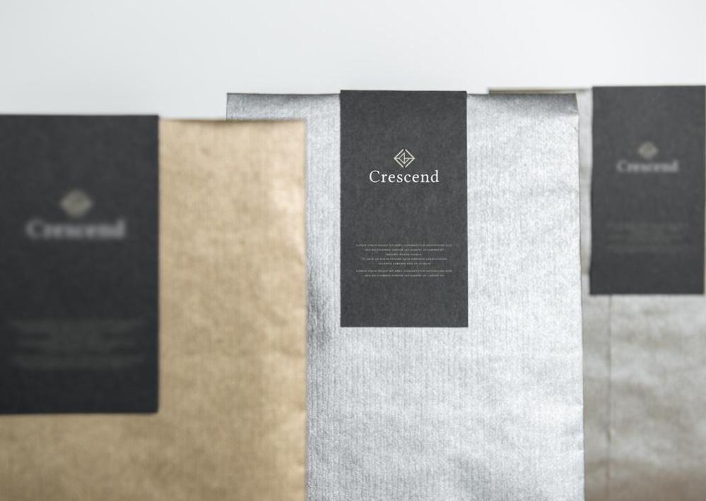 コーヒーブランド「Crescend」のロゴ