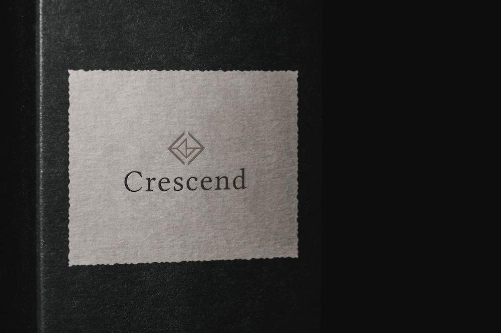 コーヒーブランド「Crescend」のロゴ