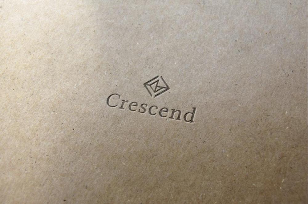 コーヒーブランド「Crescend」のロゴ