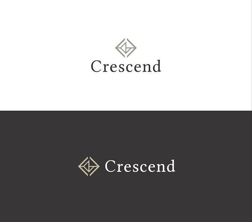 コーヒーブランド「Crescend」のロゴ